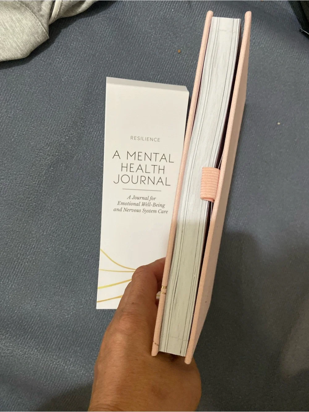 Mental Health Journal, 91-Day Guided Journal, Pink